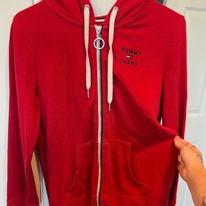 Tommy Hilfiger Vibrant Red Hoodie